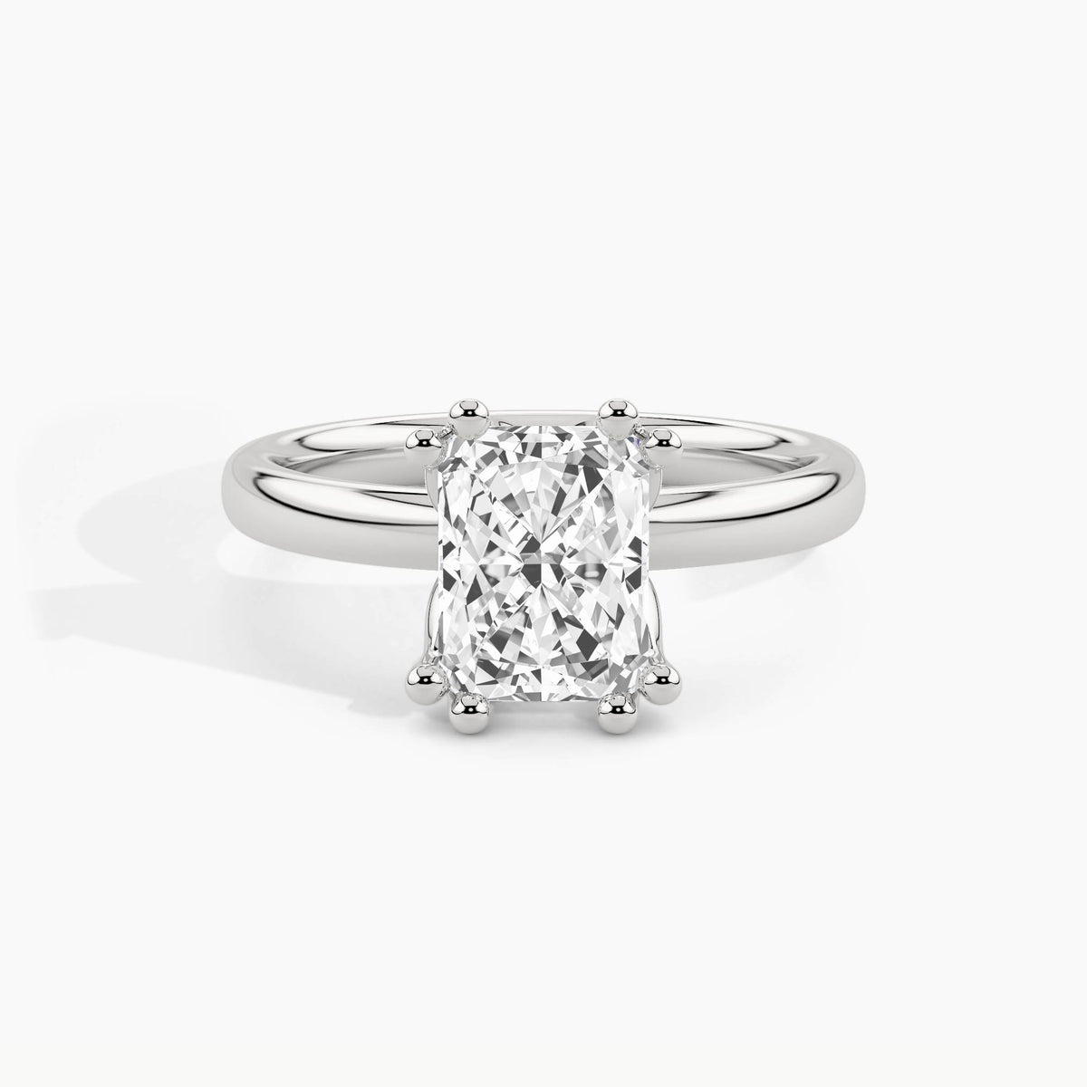 950 Platinum, Radiant, down view