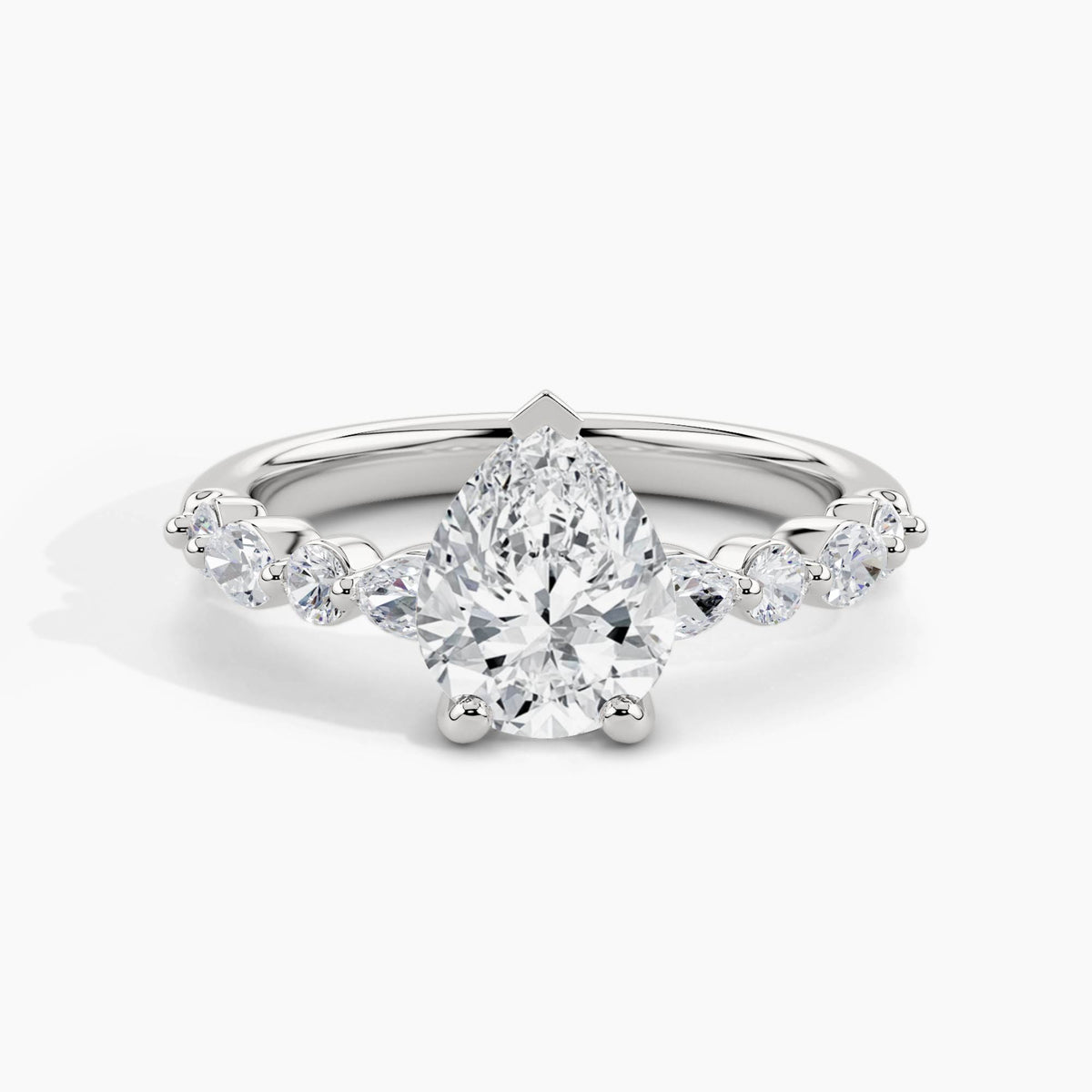 White Gold, Pear, down view