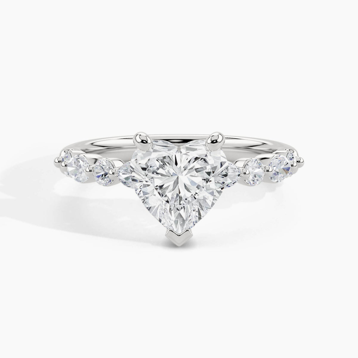 White Gold, Heart, down view