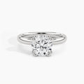 White Gold, Round, down view