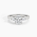 White Gold, Oval, down view