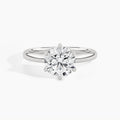 White Gold, Round, down view