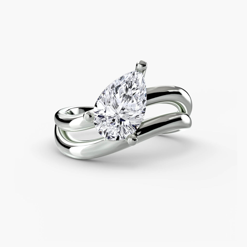 White Gold, Pear, down view
