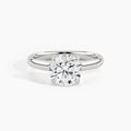 White Gold, Round, down view