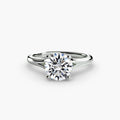 White Gold, Round, down view