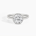 White Gold, Round, down view