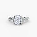 White Gold, Round, down view