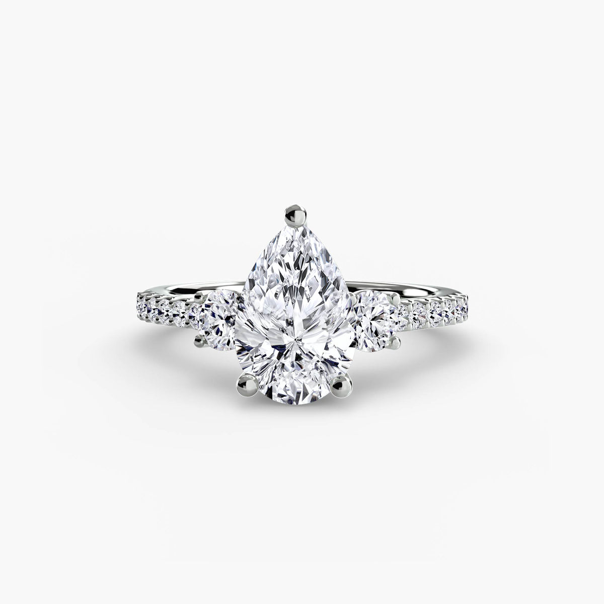 White Gold, Pear, down view