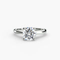 White Gold, Round, down view
