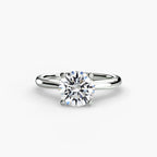 White Gold, Round, down view
