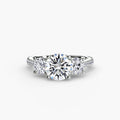 White Gold, Round, down view