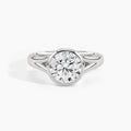 White Gold, Round, down view