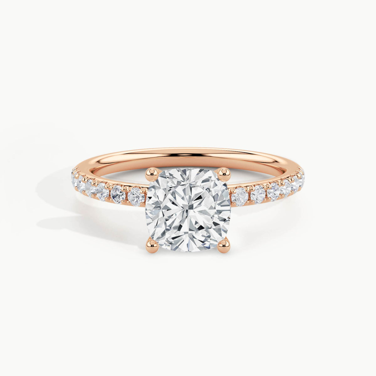 Rose Gold, Cushion, down view