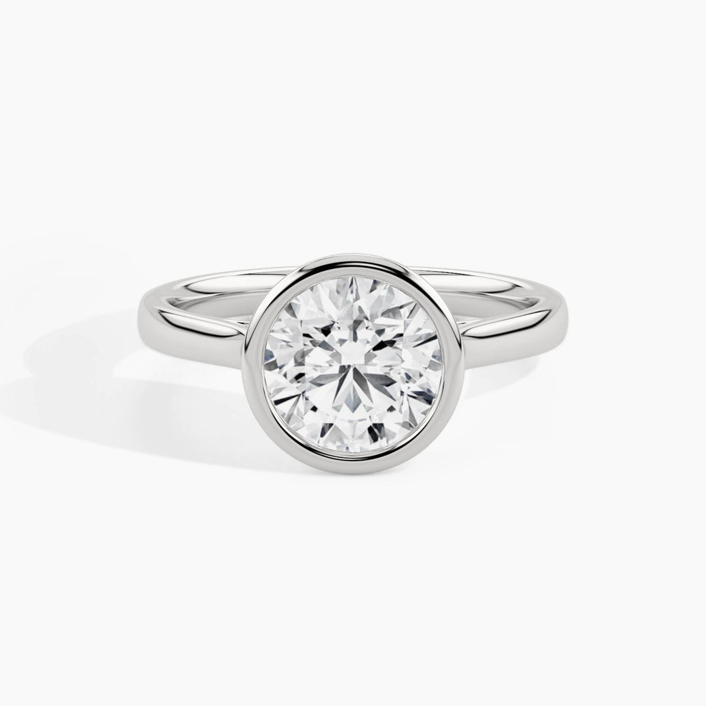 White Gold, Round, down view
