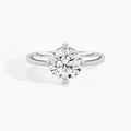 White Gold, Round, down view