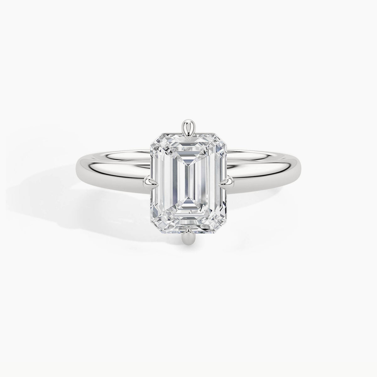 White Gold, Emerald, down view