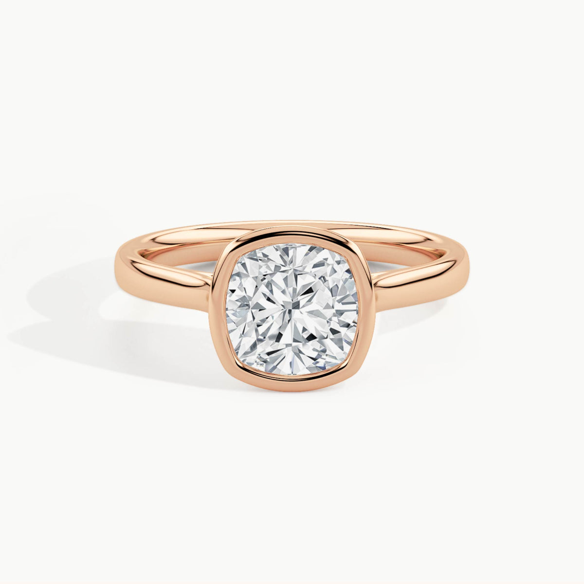 Rose Gold, Cushion, down view