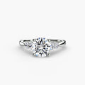 White Gold, Round, down view