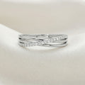 LUMINA ALBA TRIUM RING, PAVÉ | Heritage & Co.
