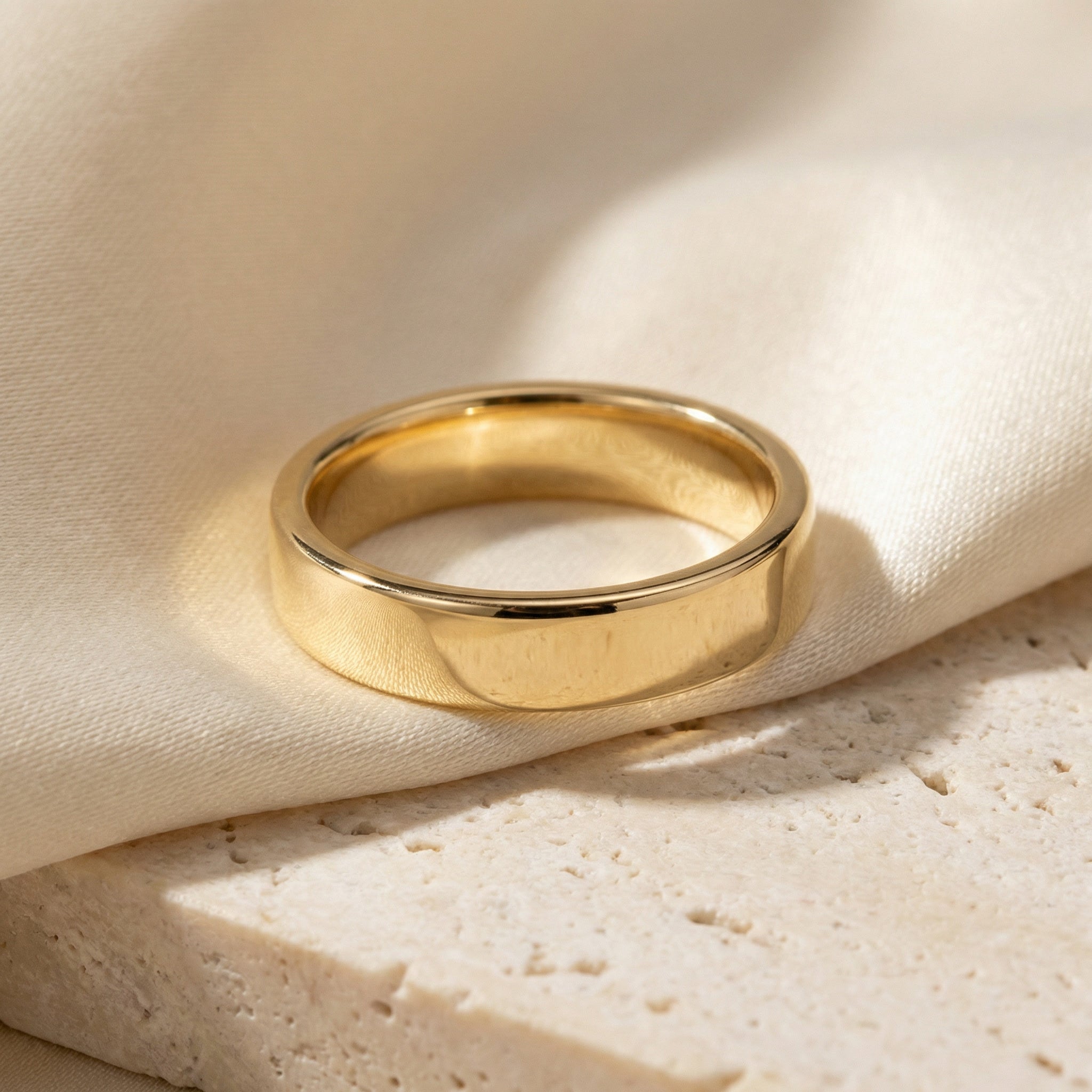 AURUM FLAT POLISH, PURUS BAND | Heritage & Co.