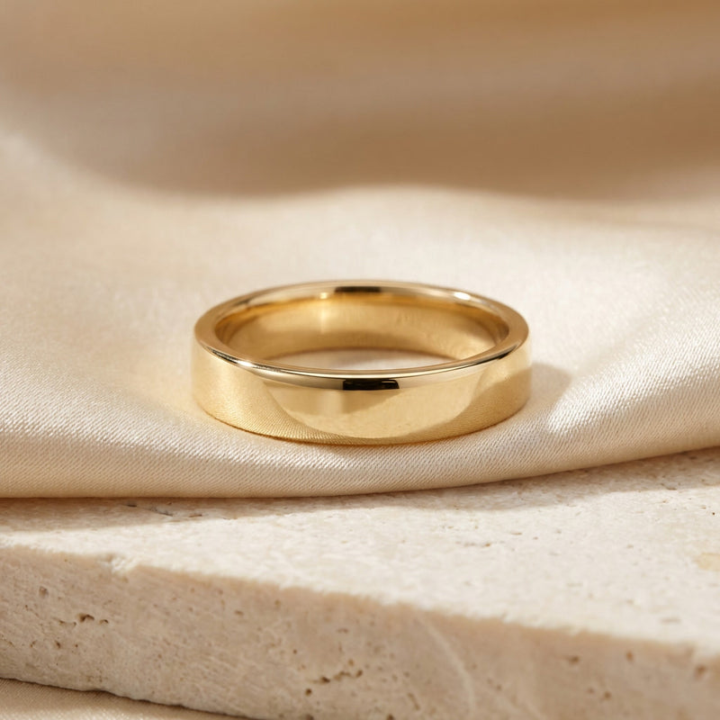 AURUM FLAT POLISH, PURUS BAND | Heritage & Co.