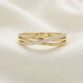 LUMINA TRIUM RING, PAVÉ | Heritage & Co.