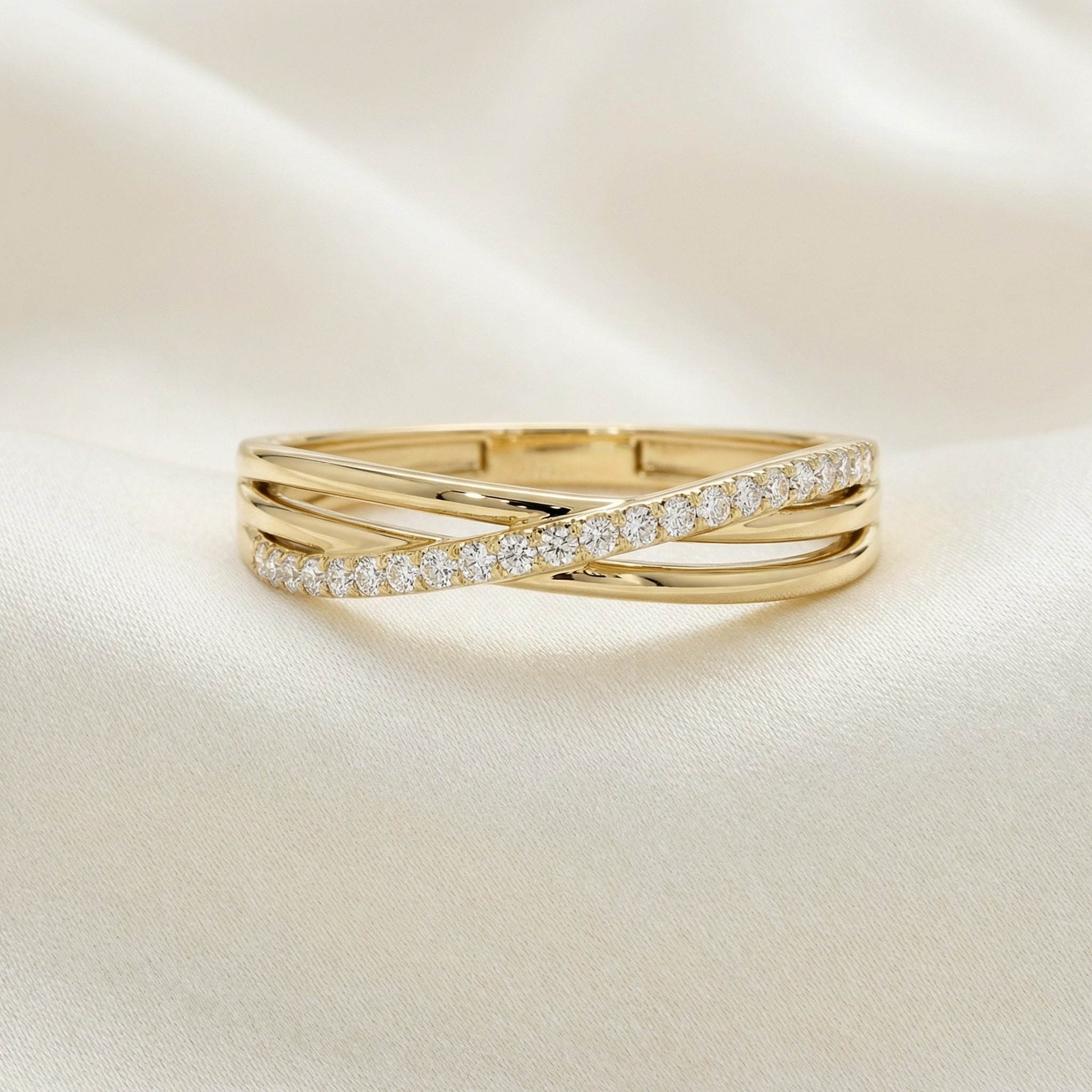 LUMINA TRIUM RING, PAVÉ | Heritage & Co.