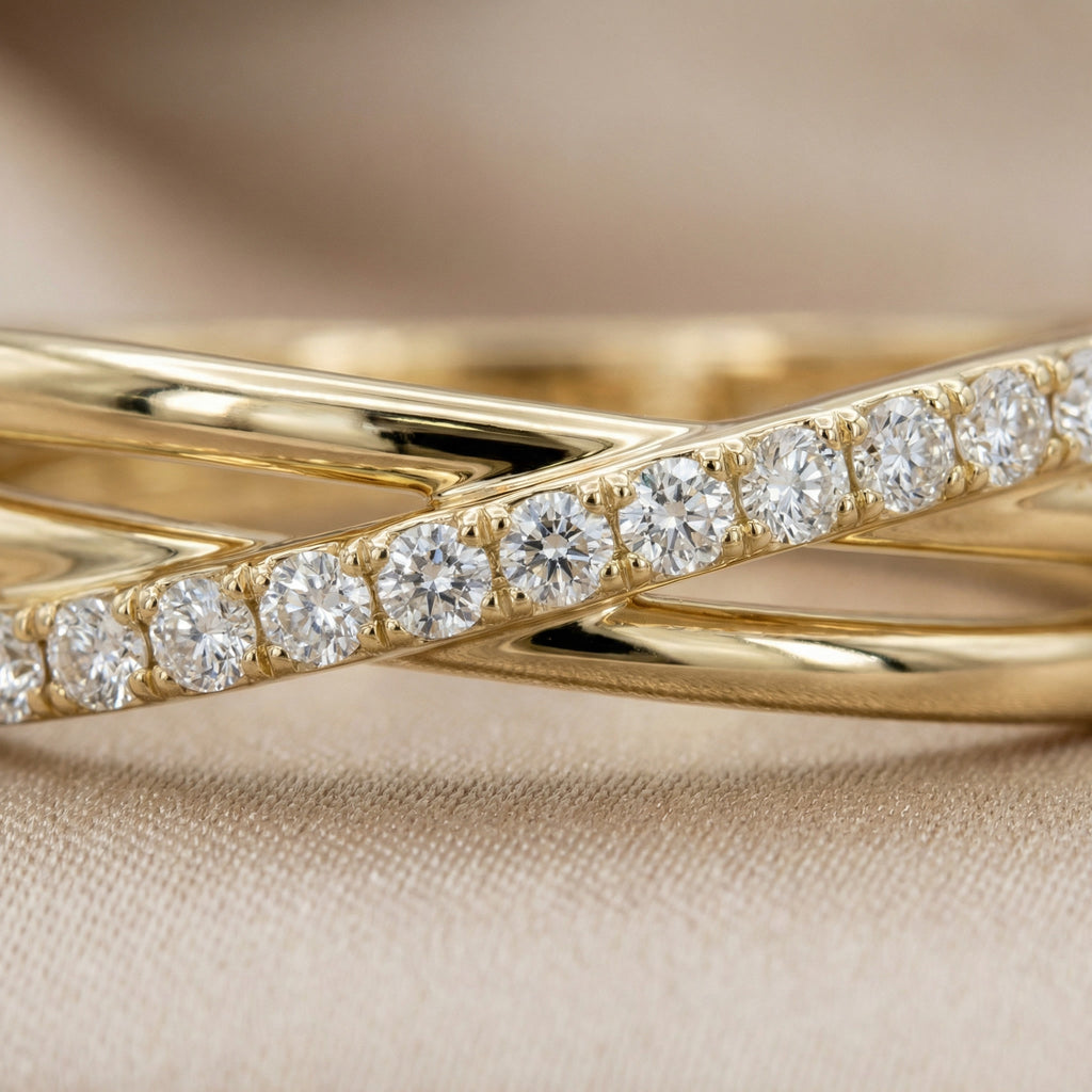 LUMINA TRIUM RING, PAVÉ | Heritage & Co.