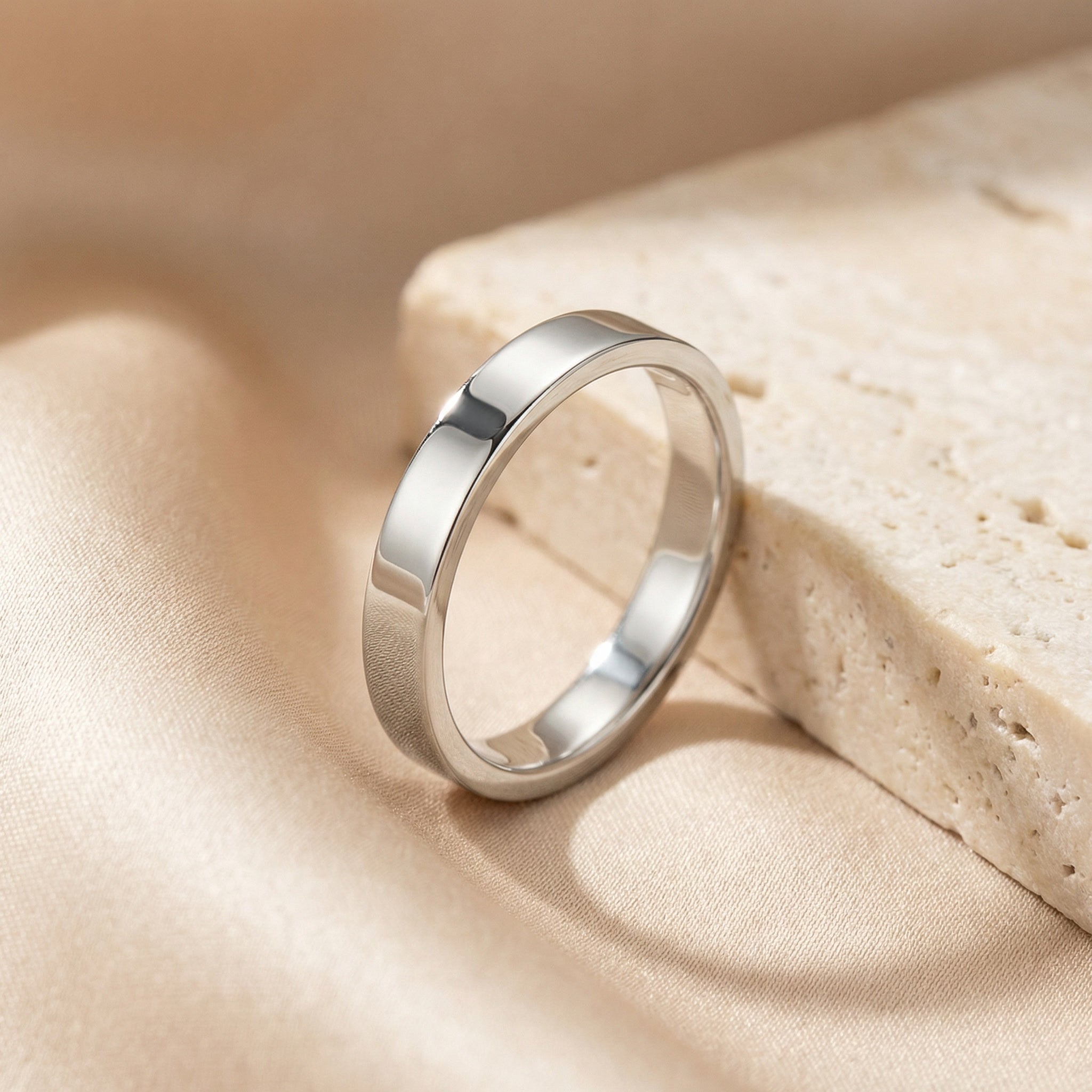 FLAT POLISHED, PURUS BAND | Heritage & Co.