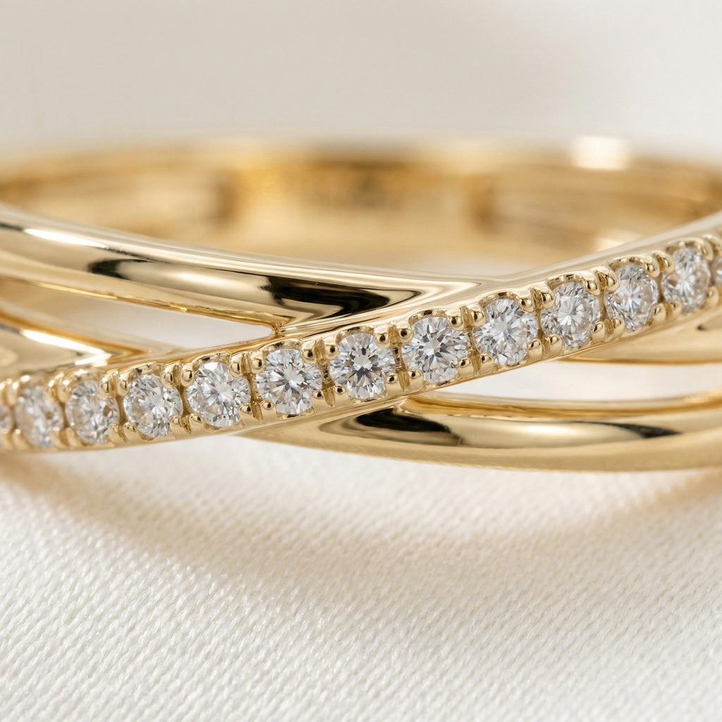 LUMINA TRIUM RING, PAVÉ | Heritage & Co.
