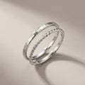 PURUS ALBA DUO RINGS | Heritage & Co.
