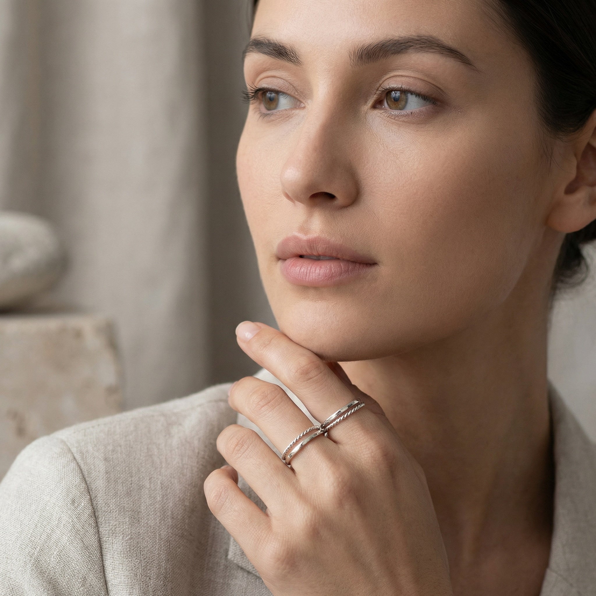 PURUS ALBA DUO RINGS | Heritage & Co.