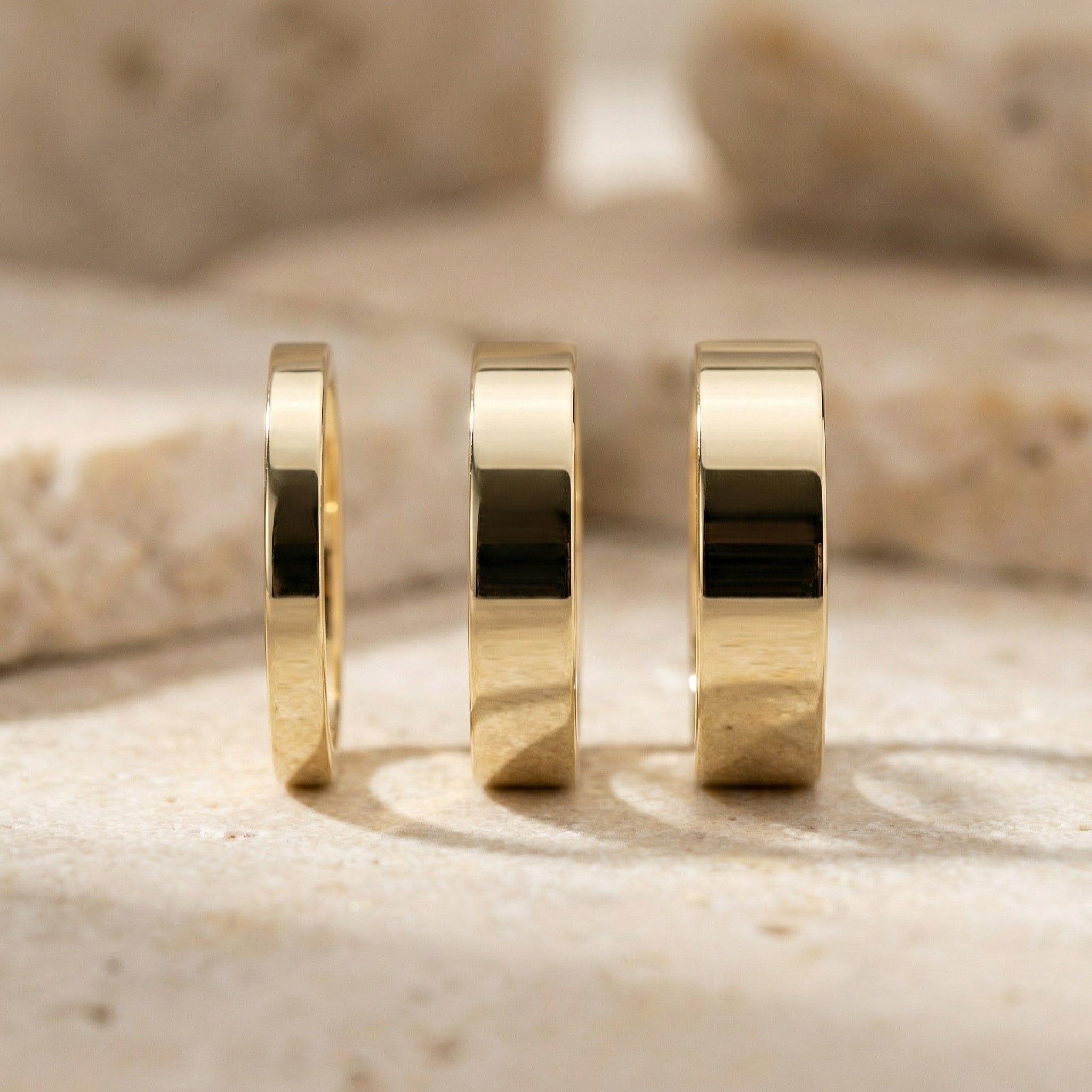 FLAT POLISHED, AURUM BAND | Heritage & Co.
