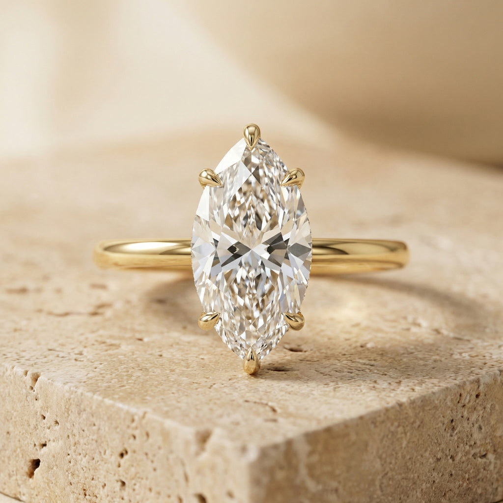 INSIGNIA MYSTÈRE, MARQUISE-CUT LAB DIAMOND, 3.5CT | Heritage & Co.