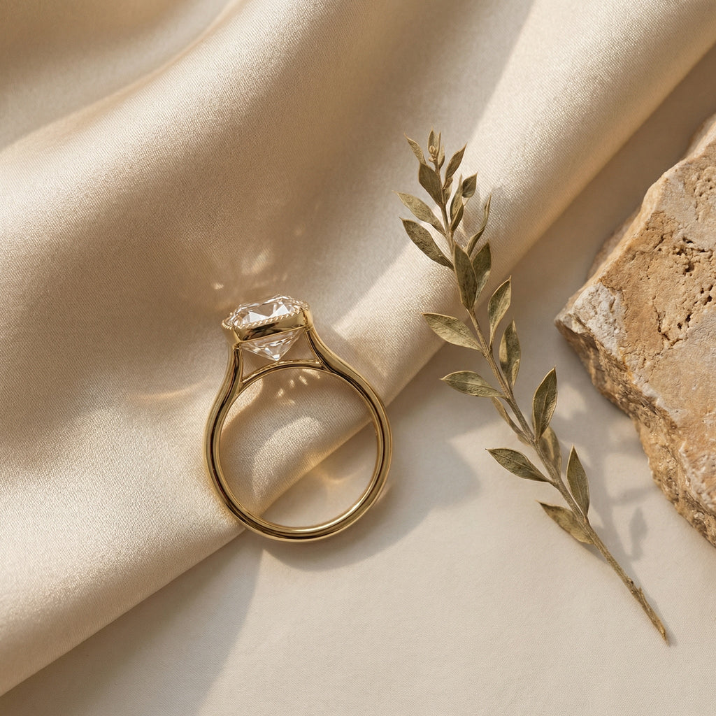 CLARITAS MINERVE, ELONGATED CUSHION-CUT LAB DIAMOND