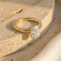 CLARITAS VIVACE, OVAL-CUT LAB DIAMOND