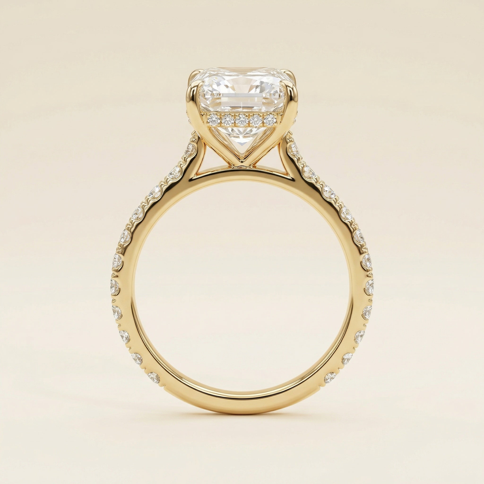 CLARITAS CATHÉDRALE, RADIANT-CUT LAB DIAMOND