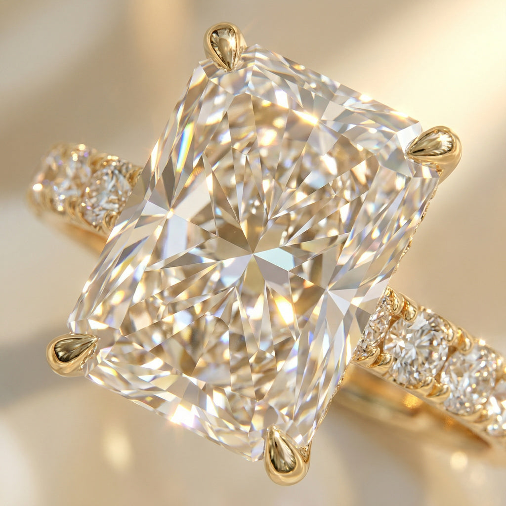 CLARITAS CATHÉDRALE, RADIANT-CUT LAB DIAMOND