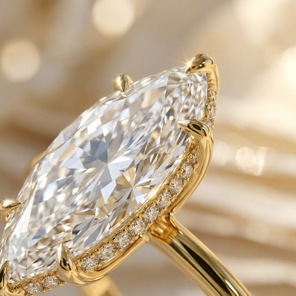 INSIGNIA MYSTÈRE, MARQUISE-CUT LAB DIAMOND, 3.5CT | Heritage & Co.