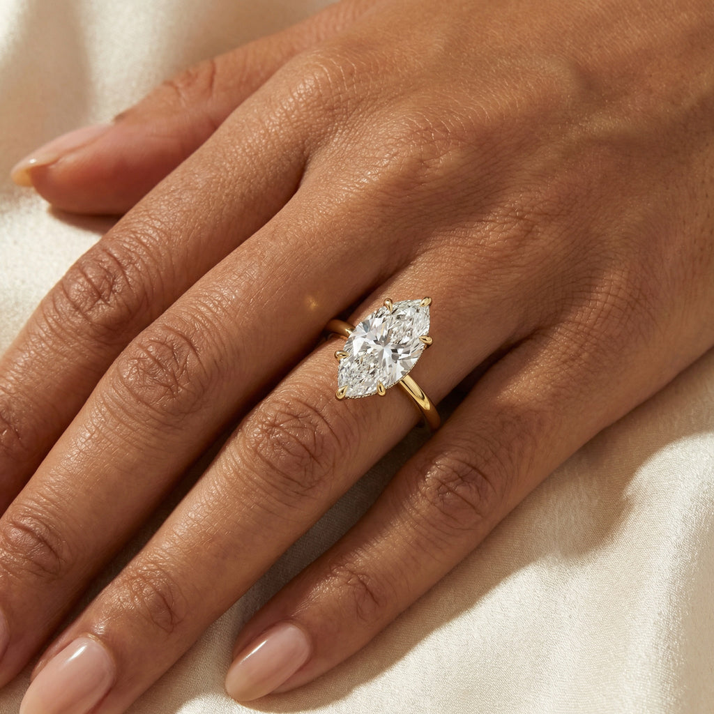 INSIGNIA MYSTÈRE, MARQUISE-CUT LAB DIAMOND, 3.5CT | Heritage & Co.