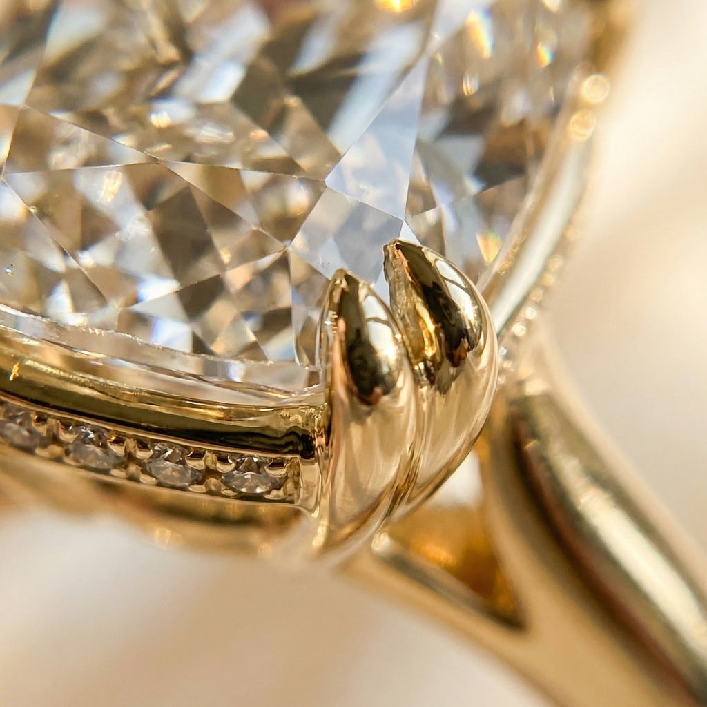 CLARITAS CROISÉ, ELONGATED CUSHION-CUT LAB DIAMOND