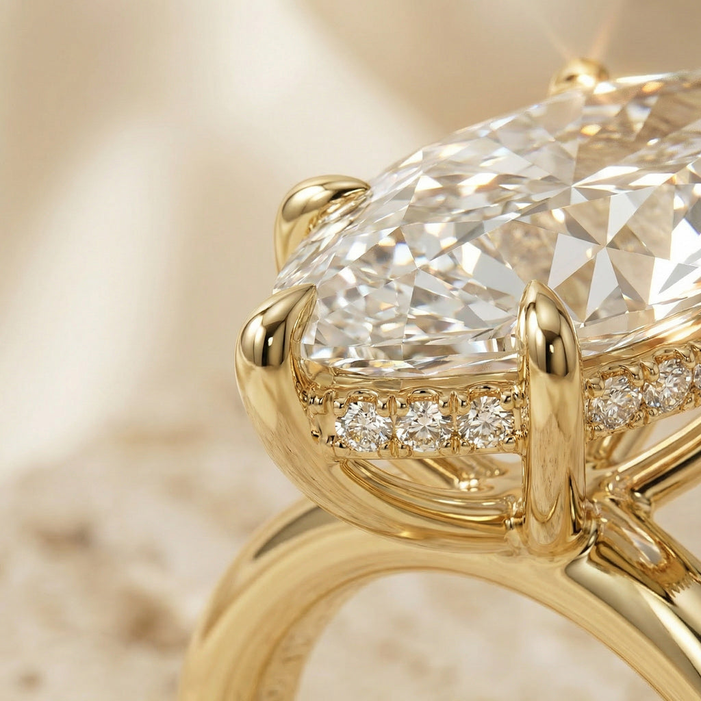 INSIGNIA MYSTÈRE, MARQUISE-CUT LAB DIAMOND, 3.5CT | Heritage & Co.