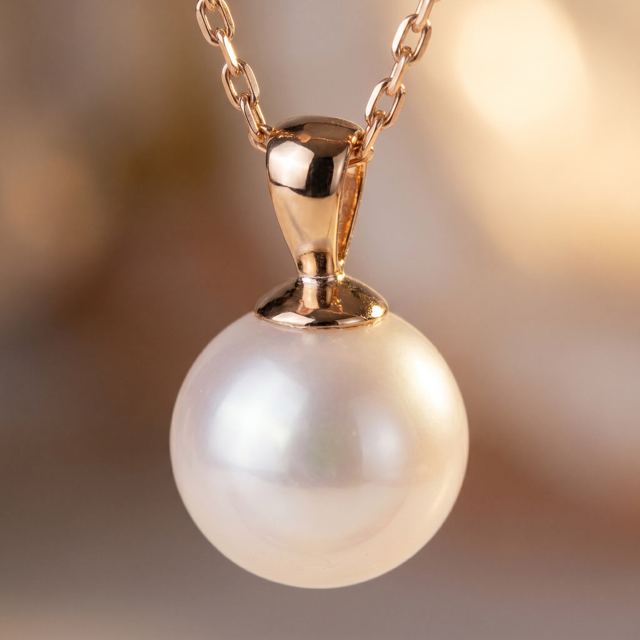 PERLA PENDENTIF, FRESHWATER PEARL PENDANT NECKLACE