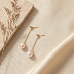 LUNAIRE GOUTTE, AKOYA PEARL DROP EARRINGS | Heritage & Co.