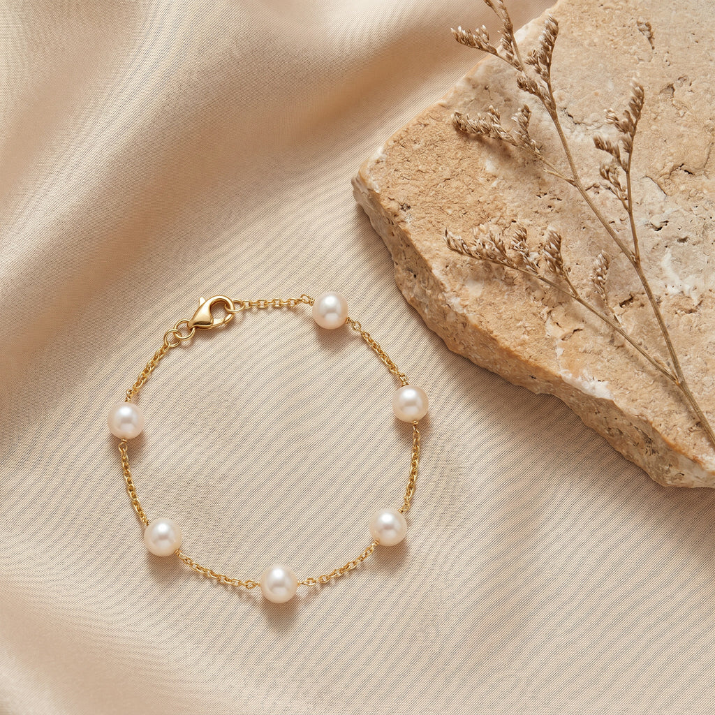 PERLA STATION, FRESHWATER PEARL BRACELET