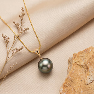 NOTTURNO PENDENTIF, TAHITIAN PEARL PENDANT NECKLACE