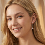 LUNAIRE GOUTTE, AKOYA PEARL DROP EARRINGS – view 2